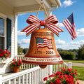 🇺🇸 250th Anniversary Liberty Bell Wooden Door Hanger