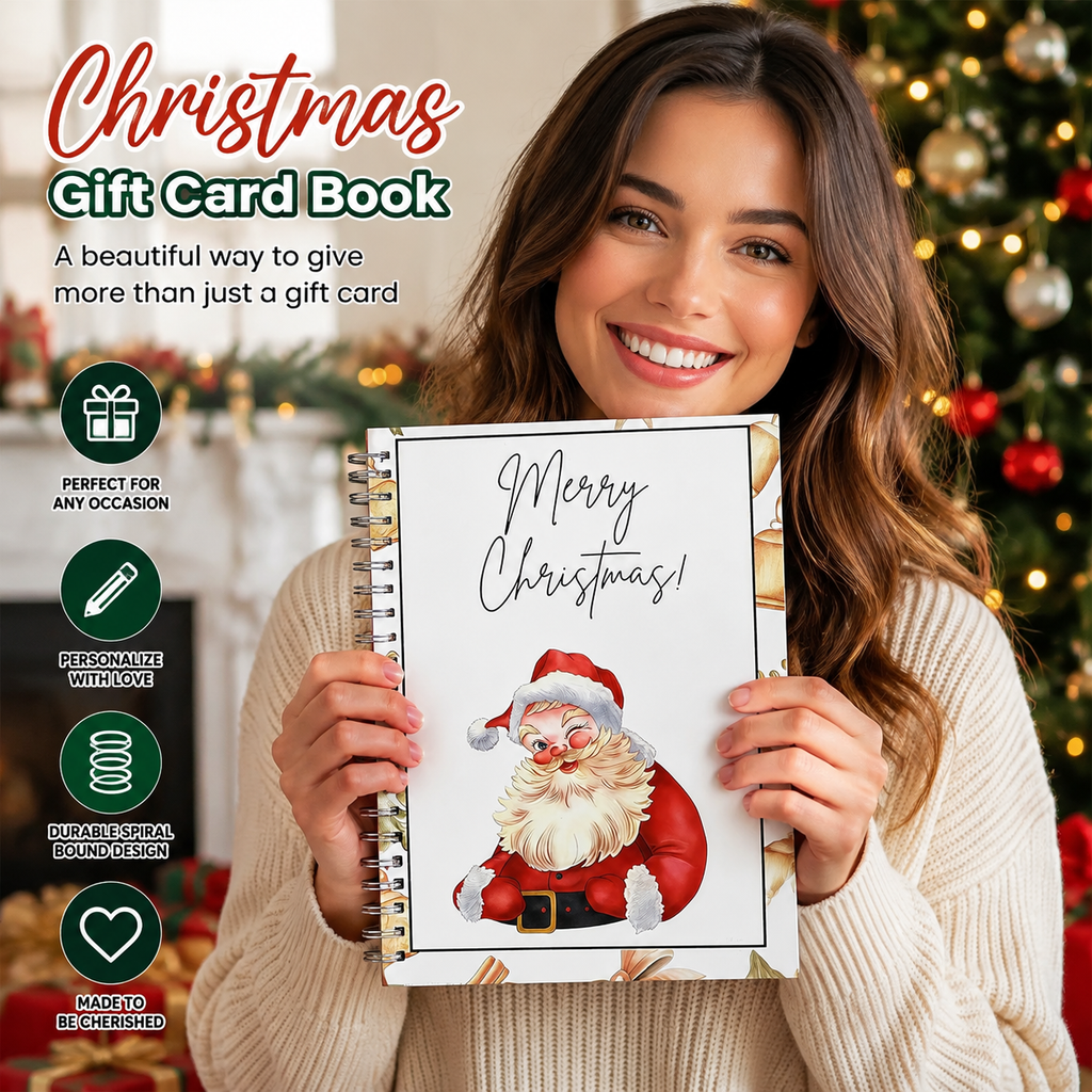 🌲2026 Christmas Early-Bird Sale | Christmas Gift Card Book 70% OFF — Only $19.99