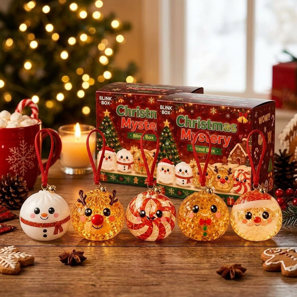 🎄🎅 Christmas Squishy Dumplings Mystery Blind Box 🎁