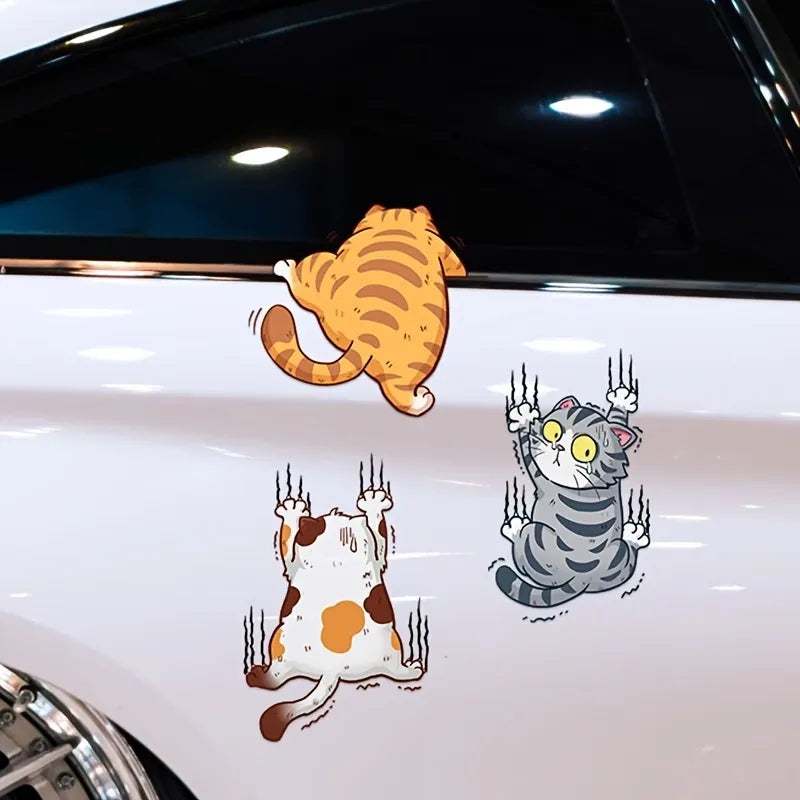 Cute cat cartoon decal car stickers✨Buy 2 Save 10%✨